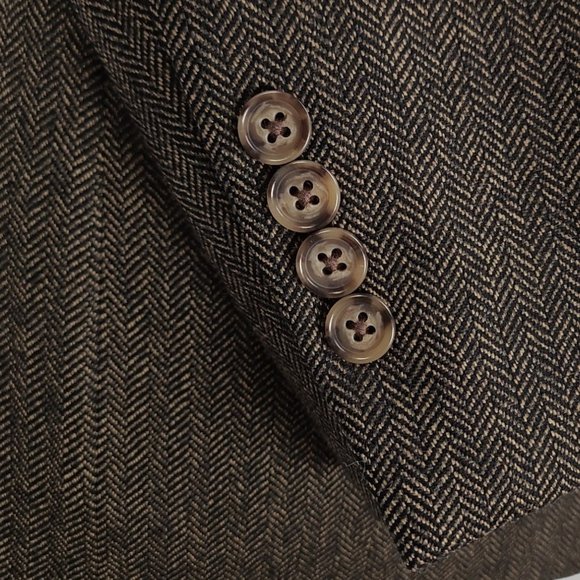 Brooks Brothers Regent Fit Herringbone Sport Coat 42S - Picture 6 of 13
